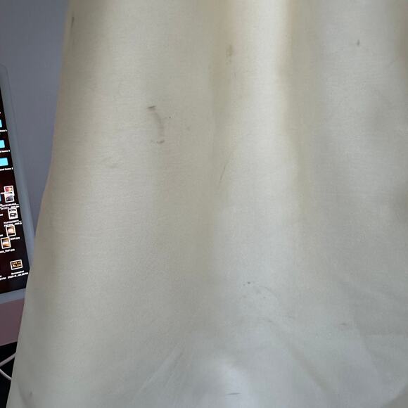 Coach Gallery Patent Leather Tote Bag Tan Camel 10380 Purple Lining - Picture 14 of 15